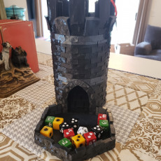 Picture of print of Medieval Stone Dice Tower - Modular