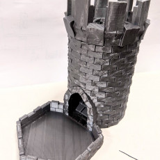 Picture of print of Medieval Stone Dice Tower - Modular This print has been uploaded by Bob