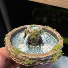 Picture of print of Tilestone Fountains - Fantasy Scatter Terrain