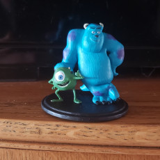 Picture of print of Mike and Sully From Monster inc This print has been uploaded by Eric