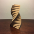 Twisted Triangle Vase image