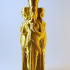 Hecate statue print image