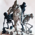 Evil Skeleton Knight print image