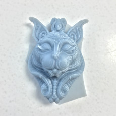Picture of print of ornate cat Cet objet imprimé a été téléchargé par choschiba