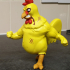 Ernie the chicken print image