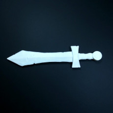 Picture of print of D&D miniature Sword