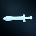 D&D miniature Sword image