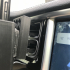 Car phone holder + AC outlet mount for a Pixel 2 XL with bumper on a Tesla Model S image