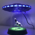 UFO Abduction Lamp with blinking lights image