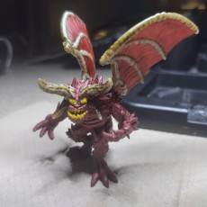 Picture of print of Winged greater demon