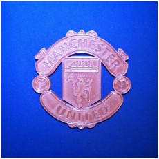 Picture of print of Manchester United logo