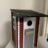 Birdhouse like an outhouse image