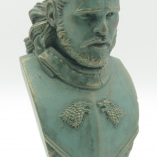 Picture of print of Jon Snow bust Cet objet imprimé a été téléchargé par Rene Annas