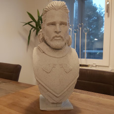 Picture of print of Jon Snow bust Cet objet imprimé a été téléchargé par Sebastian Schröder
