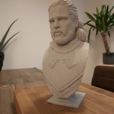 Picture of print of Jon Snow bust Cet objet imprimé a été téléchargé par Sebastian Schröder