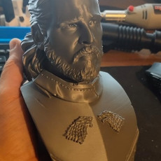 Picture of print of Jon Snow bust Cet objet imprimé a été téléchargé par Emmanuel
