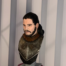 Picture of print of Jon Snow bust This print has been uploaded by zhen yu gong