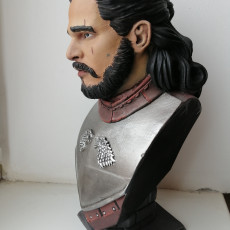 Picture of print of Jon Snow bust