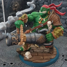 Picture of print of Gronk Boomshot - Ogre Cannoneer Hero This print has been uploaded by Richard Hudson