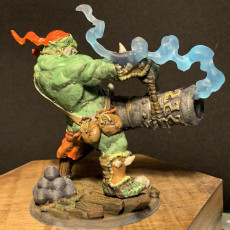 Picture of print of Gronk Boomshot - Ogre Cannoneer Hero