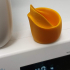 Non dripping detergent dosing cup image