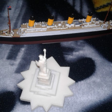 Picture of print of Statue Of Liberty (with Base) - 1:1000 / 1:700 This print has been uploaded by Sebastián Bradley