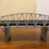 Slot car Warren Truss Arch bridge 1:32 scale image