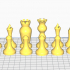 Curvy Chess Set image