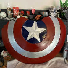 Picture of print of Broken Captain America Shield This print has been uploaded by Corey Ward