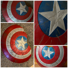 Picture of print of Broken Captain America Shield This print has been uploaded by Vivien Sinka