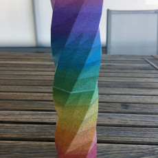 Picture of print of Multicolor Gradient Hexagonal Filament