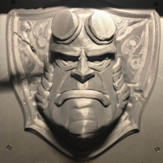 Picture of print of Hellboy badge This print has been uploaded by Cosmic 2x4