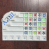 Azul Game Board with Point Counter image
