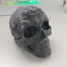 Picture of print of Fancy Skull 1 This print has been uploaded by MakerBak3D