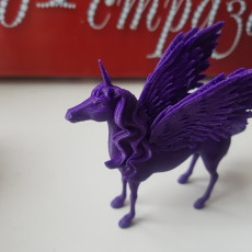 Picture of print of Majestic Alicorn (Flying Unicorn) This print has been uploaded by Dmitriy