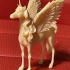 Majestic Alicorn (Flying Unicorn) print image