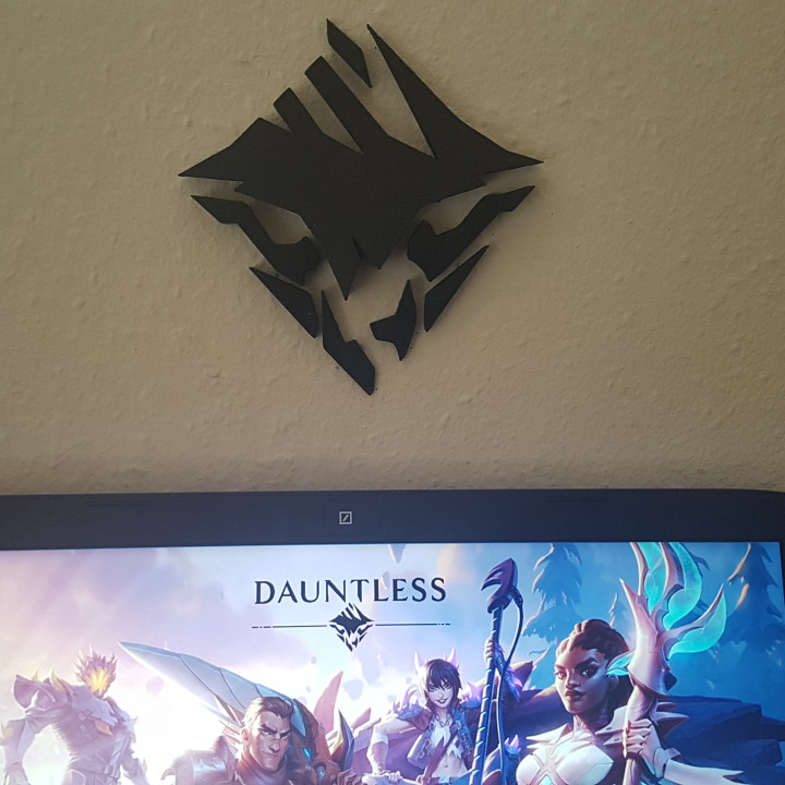 Dauntless 3d Logo