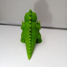 Picture of print of Tiny Godzilla This print has been uploaded by Owen Jones