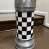 3D Printed Chess Set with Roll-up Board & Carrying Case print image