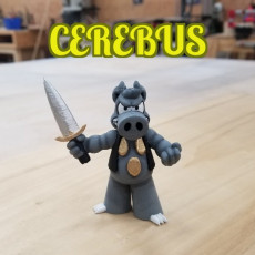 Picture of print of Cerebus the Aardvark