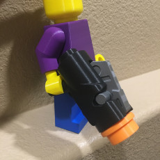 Picture of print of Human Scale BRICK Stud Launcher