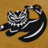 "The Panther King" Keychain image