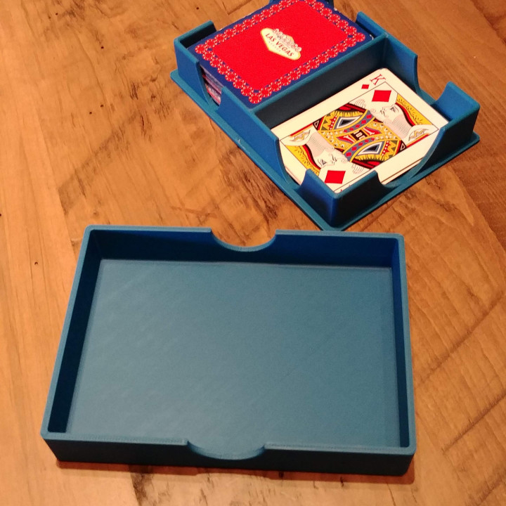 Double Deck Card Holder