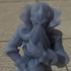 Picture of print of DnD miniature illithid mindflayer monster