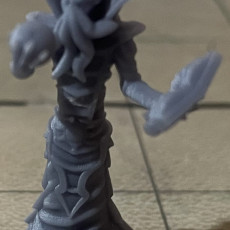 Picture of print of DnD miniature illithid mindflayer monster ver 2.0