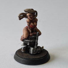 Picture of print of Runa - Dwarven Beauty (Fantasy Pin-up) This print has been uploaded by Jay Peake
