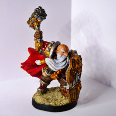 Picture of print of Alvar Giantslayer - Dwarven Champion Hero This print has been uploaded by Lailani