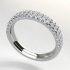 Double Row sScalope Setting ring. image