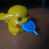 Pokemon Pikachu baby with candy_pokemon print image
