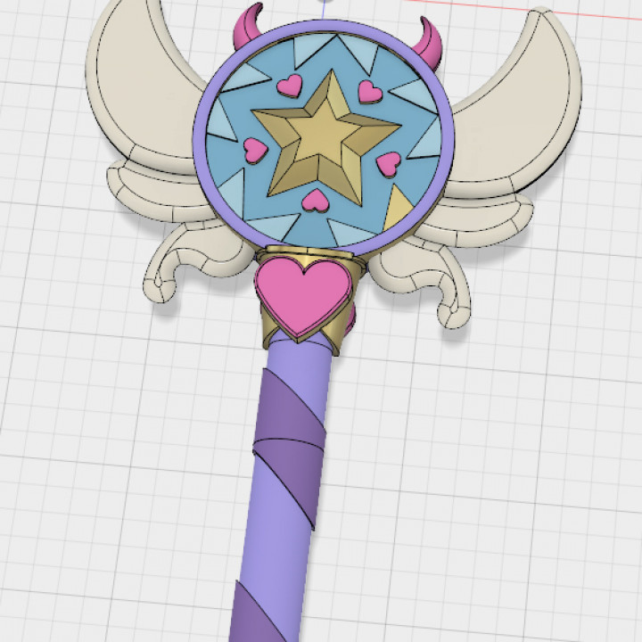 Star vs. evil Forces butterfly wand
